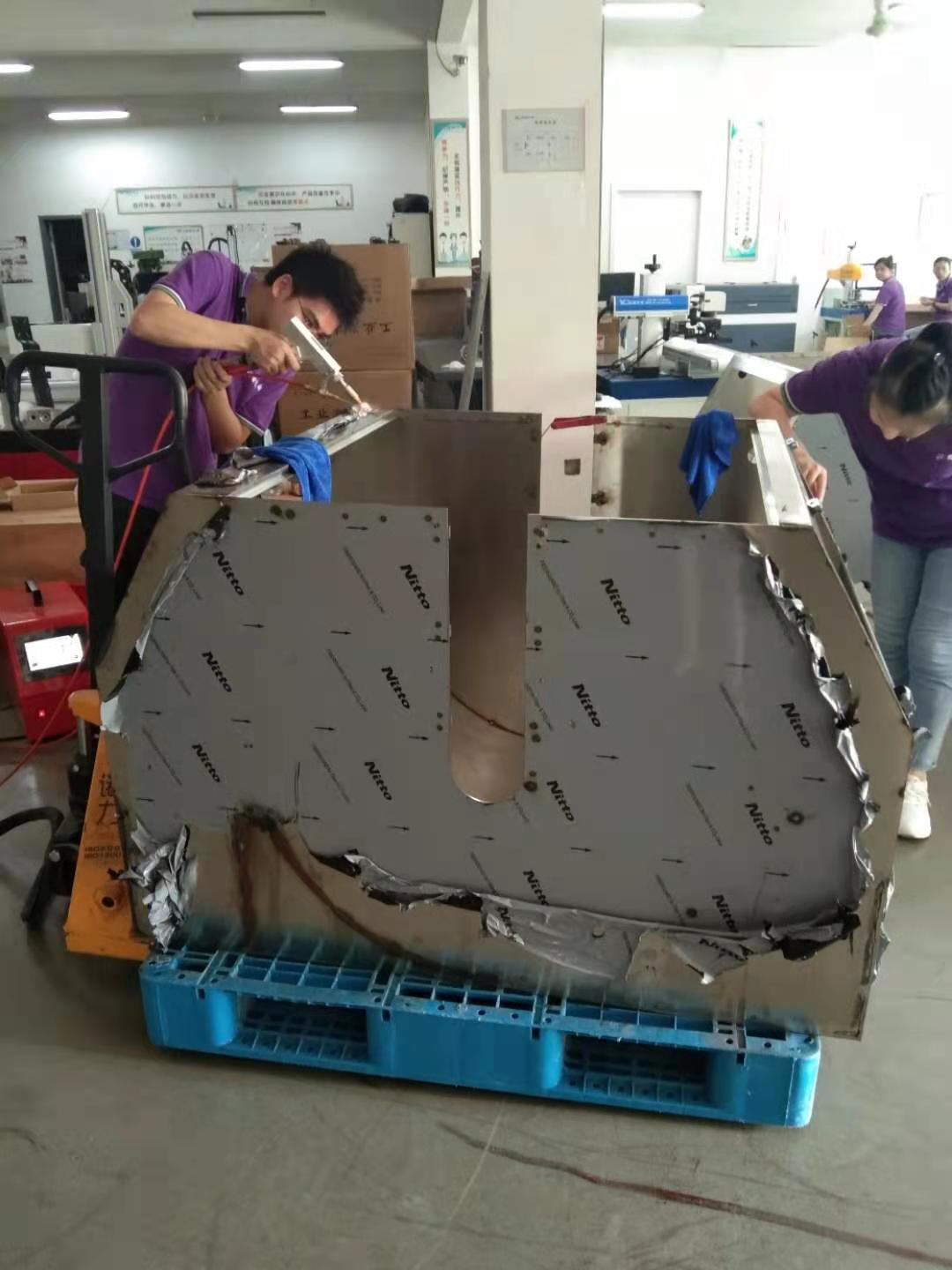 各种激光焊接工艺展示